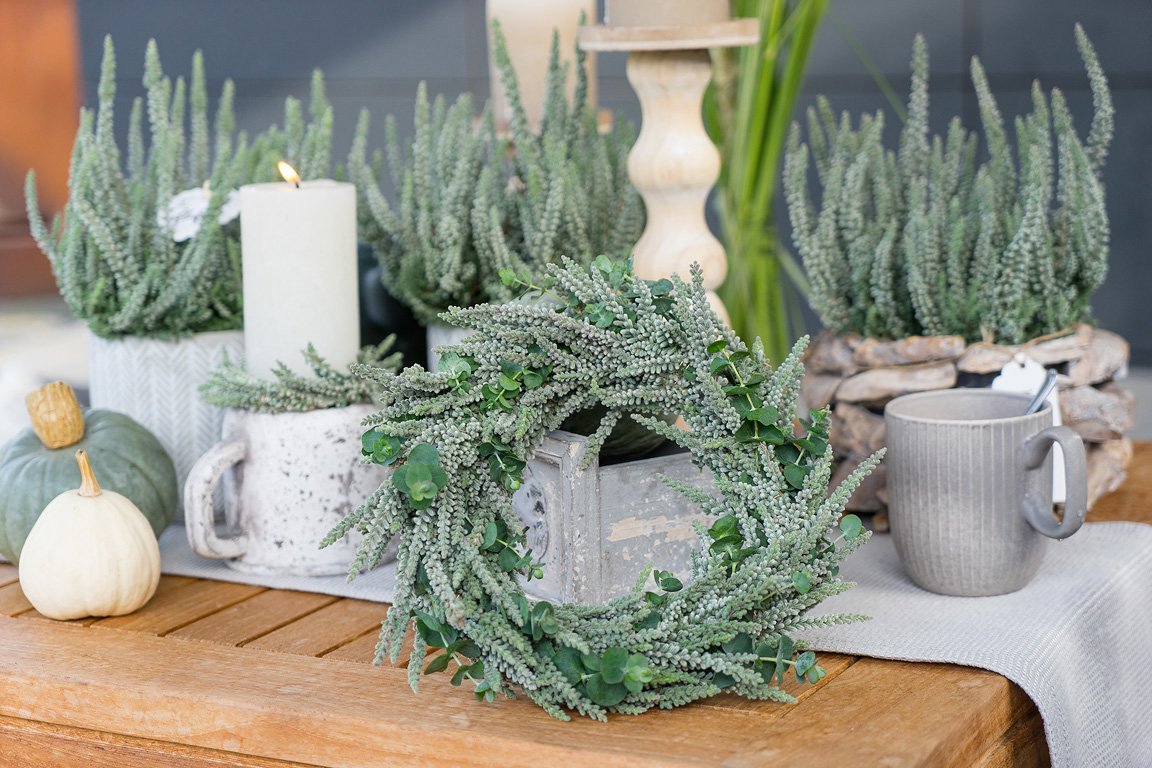 Gardengirls® Fluffy® Terrassen-Dekoration mit Fluffy® in Töpfen