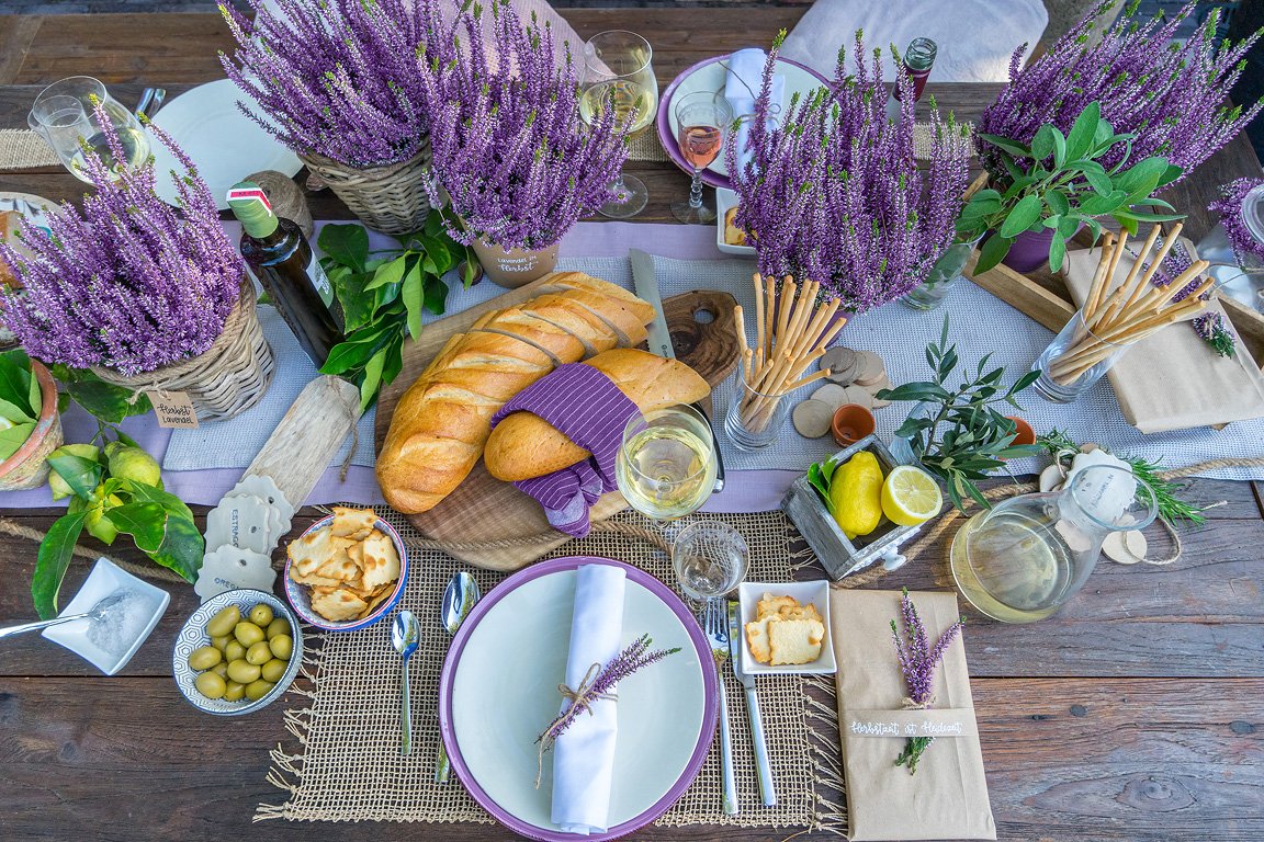Gardengirls® Herbstlavendel – festliche Tischdekoration mit Heide